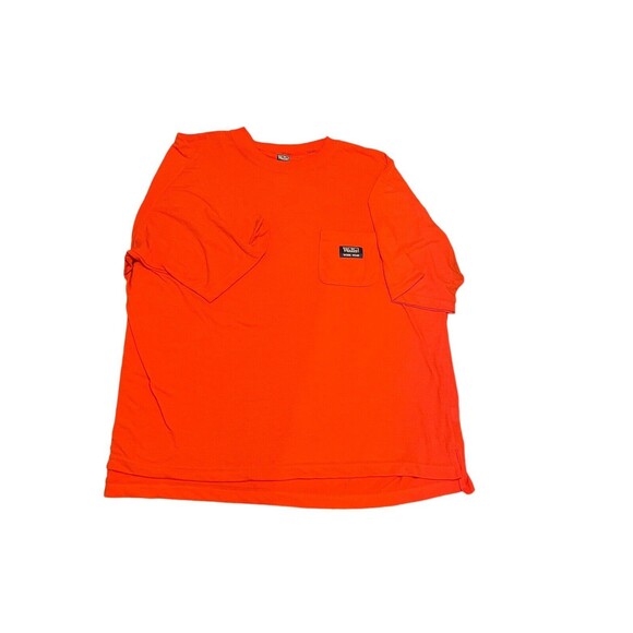 Walls Work Wear T Shirt XXL Safety Orange - Picture 1 of 5